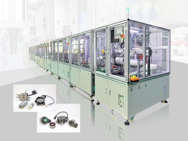 电机自动装配生产线 从马达组装设备到新能源汽车驱动电机自动化设备的集成与发展